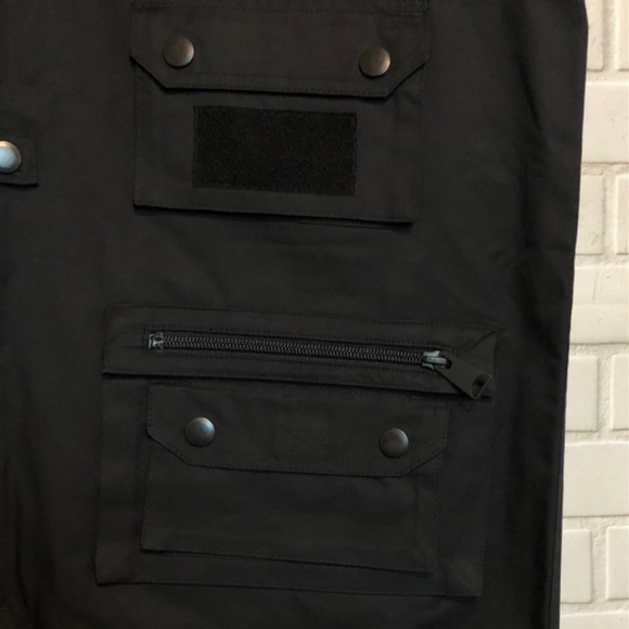 New Call of Duty Modern Warfare Activision Black DRKN Military Army Vest L-XL - Picture 8 of 12